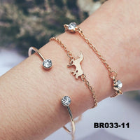 30 Styles Bohemian Bracelet Set For women Shell Star Map lotus pineapple Heart Natural stone Beads chains Bangle Boho Jewelry