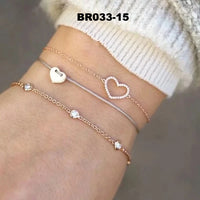 30 Styles Bohemian Bracelet Set For women Shell Star Map lotus pineapple Heart Natural stone Beads chains Bangle Boho Jewelry