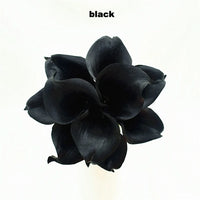 Navy Blue Picasso Calla Lilies Real Touch Flowers For Wedding Bouquets Centerpieces artificial flowers for wedding