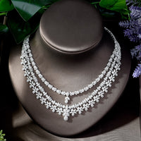 4pcs Bridal Zirconia Jewelry Sets Luxury Dubai Nigeria Crystal Wedding Jewelry Sets for Women Party