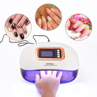 72W UV Lamp LED Nail Lamp With 36 LEDs Two Hand Lamp Nail Dryer Manicure Curing Nail Gel Polish 10s 30s 60s 99s Auto Sensor