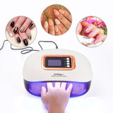 72W UV Lamp LED Nail Lamp With 36 LEDs Two Hand Lamp Nail Dryer Manicure Curing Nail Gel Polish 10s 30s 60s 99s Auto Sensor