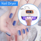 72W UV Lamp LED Nail Lamp With 36 LEDs Two Hand Lamp Nail Dryer Manicure Curing Nail Gel Polish 10s 30s 60s 99s Auto Sensor