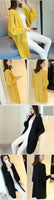 Long Cardigan Women Sweater Autumn Winter Bat Sleeve Knitted Sweater Plus Size Jacket Loose Ladies Sweaters Cardigans 3XL