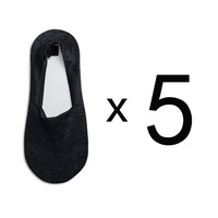5 Pairs Fashion Women Girls Summer Socks Style Lace Flower Short Sock Antiskid Invisible Ankle Socks  7 colors