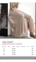Casual Satin Flare Maxi Wide Leg Pants Women High Waist Solid Thin Loose Chiffon Trousers Summer  Skirt Pants