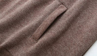 Autumn Winter Women thick fleece 100% cotton suit 2 pieces sets hoodies sweatshirt and pants suits