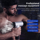 Massage Gun  Electric Fascial LCD Deep Body Sport Therapy Muscle Pain Relief Neck Shaping Slimming Relaxation Massager