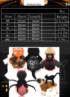 New Dog Clothes Halloween Costumes Dogs Cat Hoodies Chihuahua Winter Dog Coat Pet Clothing Small Dogs Cats Clothes Christmas