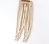 Autumn Winter Women thick fleece 100% cotton suit 2 pieces sets hoodies sweatshirt and pants suits