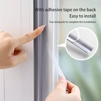 Wearable Door Window Sealing Strips Pu foam Self Adhesive Tape Waterproof Dustproof Sealing Tape Sound Insulation Tools