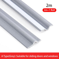 Wearable Door Window Sealing Strips Pu foam Self Adhesive Tape Waterproof Dustproof Sealing Tape Sound Insulation Tools