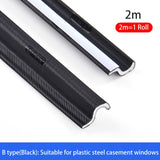 Wearable Door Window Sealing Strips Pu foam Self Adhesive Tape Waterproof Dustproof Sealing Tape Sound Insulation Tools