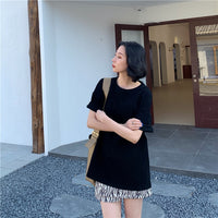 Spring Summer Women 6 Colors T-shirt  Casual Long Sleeve Loose Bottoming Solid Female Basic Thick Tops