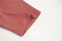 Spring Summer Women 6 Colors T-shirt  Casual Long Sleeve Loose Bottoming Solid Female Basic Thick Tops