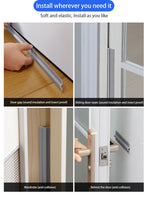Wearable Door Window Sealing Strips Pu foam Self Adhesive Tape Waterproof Dustproof Sealing Tape Sound Insulation Tools