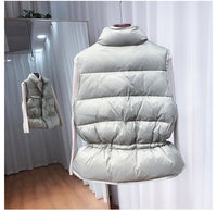 White Duck Down Female Vest