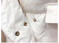 White Duck Down Female Vest