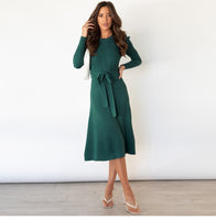 Long Sleeve Sweater Dress