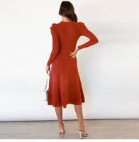 Long Sleeve Sweater Dress