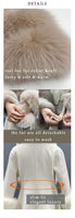 Wool Coat With Real Fox Fur