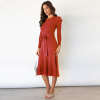 Long Sleeve Sweater Dress