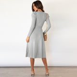 Long Sleeve Sweater Dress