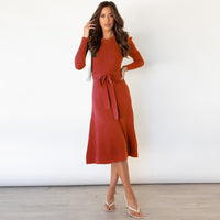 Long Sleeve Sweater Dress