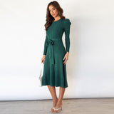 Long Sleeve Sweater Dress