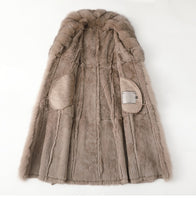 Rabbit Fur Fox Fur Coats