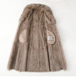 Rabbit Fur Fox Fur Coats