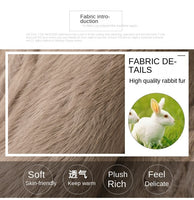Rabbit Fur Fox Fur Coats