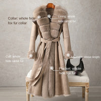 Rabbit Fur Fox Fur Coats