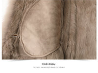 Rabbit Fur Fox Fur Coats