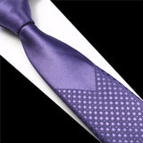 Mens Ties  Floral Dot Neckties Hombre 6 cm Gravata Slim Tie Classic Business Casual Tie For Men