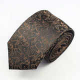 Mens Ties  Floral Dot Neckties Hombre 6 cm Gravata Slim Tie Classic Business Casual Tie For Men