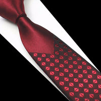 Mens Ties  Floral Dot Neckties Hombre 6 cm Gravata Slim Tie Classic Business Casual Tie For Men