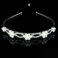 Wedding Bridal Bridesmaid Tiara Crown Headband Heart Girls Love Crystal Rhinestone Jewelry hair Accessories Bride Head Ornament