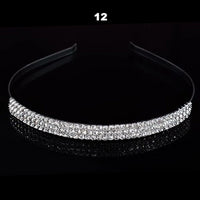 Wedding Bridal Bridesmaid Tiara Crown Headband Heart Girls Love Crystal Rhinestone Jewelry hair Accessories Bride Head Ornament