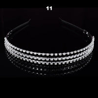Wedding Bridal Bridesmaid Tiara Crown Headband Heart Girls Love Crystal Rhinestone Jewelry hair Accessories Bride Head Ornament