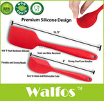 food grade Non Stick butter cooking silicone spatula set cookie pastry scraper cake baking spatula silicone spatula