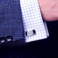 Jewelry shirt cufflink for mens designer Brand Black Cuff link french Button High Quality Luxury Wedding male guests