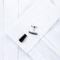 Jewelry shirt cufflink for mens designer Brand Black Cuff link french Button High Quality Luxury Wedding male guests