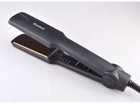 Professional tourmaline ceramic heating plate straight hair styling tool with fast warm-up thermal performance