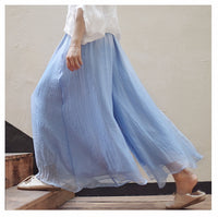 Women Summer Pants Loose Style Women Wide Leg Pants White Oversized Women Boho Pink Pants Female Trousers
