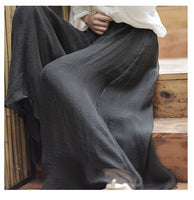 Women Summer Pants Loose Style Women Wide Leg Pants White Oversized Women Boho Pink Pants Female Trousers