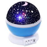 Romantic Starry Sky LED Night Light Projector Battery USB Night Light Creative Birthday Toys For Children
