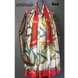 Women's Scarf Silk Scarves Print Soft Shawls Pashmina Fashion Lady Foulard Femme Large Size Bandana