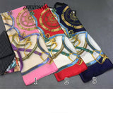 Women's Scarf Silk Scarves Print Soft Shawls Pashmina Fashion Lady Foulard Femme Large Size Bandana