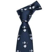 8.5cm Mens Tie Fashion Cartoon Necktie 9 Designs 100% Silk Ties For Men Business Style Tie Set